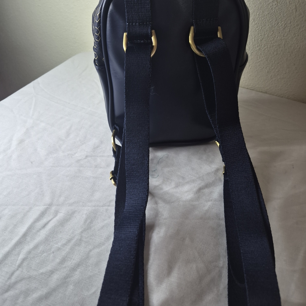 Navy Blue Backpack - Picture 4 of 5